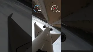Jet engines sucks in piece of Plane 😳