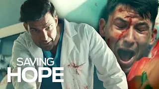 A Car Crashes Into Hope Zion! | Saving Hope