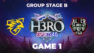 GAME 1 - ONIC PRODIGY VS ALTER EGO | MLBB H3RO ESPORTS 4.0 | GROUPS STAGE B DAY 2