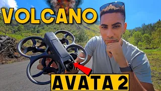 Flying AVATA 2 to The Top of A VOLCANO - 10k Special Film