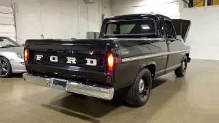 1970 Ford F100 in Black