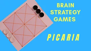 Game on paper series 2--- PICARIA.       ( Paper pen games)