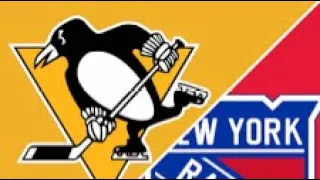 Pittsburgh penguins vs new york rangers live play by play and reactions