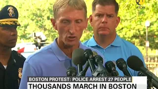 Boston Protest: Police arrested 27 people at 'free speech' rally