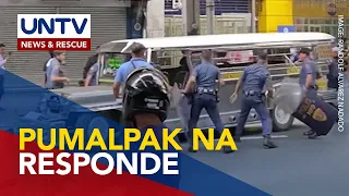 6 pulis, inalis sa puwesto dahil sa palpak na pagresponde sa holdapan sa jeep sa Maynila – PNP