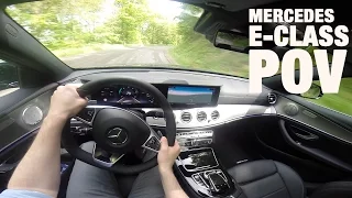 2016 Mercedes E-Class 220d POV test drive GoPro