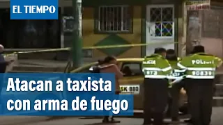 Ladrones disparan cinco veces a un taxista durante un atraco en Bogotá | El Tiempo
