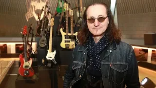 Iconic bassist Geddy Lee shows off Big Beautiful Basses at Studio Bell