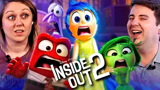 INSIDE OUT 2 (2024) | Official Trailer REACTION!