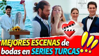 MEJORES ESCENAS de bodas en SERIES TURCAS !!!!!