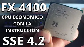 👉 FX 4100 EL CPU BARATO CON LA IMPORTANTE INSTRUCCION SSE 4.2 -VAS A PODER CORRER TODOS LOS JUEGOS