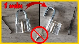 Comment CROCHETER un CADENAS rapidement en moins d’1 min ? | TUTO