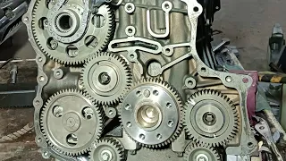 Mercedes Benz GLE 250 ,651 Engine timing complete process