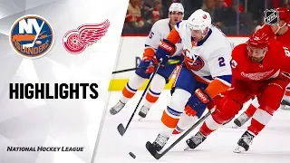 NHL Highlights | Islanders @ Red Wings 12/02/19