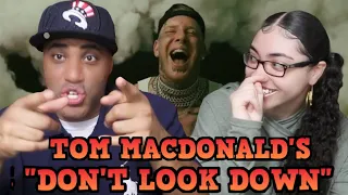 MY DAD REACTS TO Tom MacDonald - "Dont Look Down" REACTION