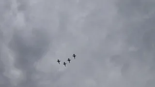 Food City 500 Pre Race Flyover at BMS