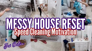 MASSIVE WHOLE HOUSE CLEAN WITH ME | HOME RESET | EXTREME CLEANING MOTIVATION-Jessi Christine