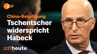 Hamburger Hafen: Bürgermeister versteht Bundesregierung nicht | Markus Lanz vom 30. November 2022