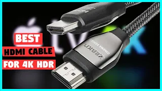 Top 5 Best HDMI Cable for 4K HDR [Review] - Ultra HD High-Speed HDMI 2.1/2.0 Cable [2023]