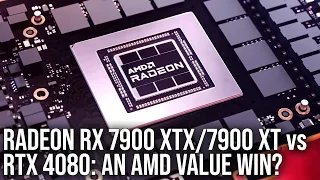 Radeon RX 7900 XTX/ RX 7900 XT vs RTX 4080 Review:  Can AMD Bring The Value?