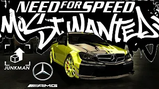 Mercedes C63 AMG Black Series - Customization JUNKMAN | Need For Speed Most Wanted 2005 | SHOHAN