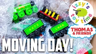 IT'S MOVING DAY! Thomas and Friends with Thomas Train Trackmaster Brio | Fun Toy Trains