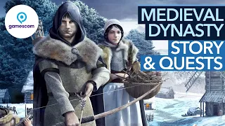 Alltag im Mittelalter, ein großer Spaß - Medieval Dynasty #gamescom2020