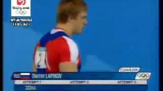 Olympic Games 2008. Weightlifting men 105.