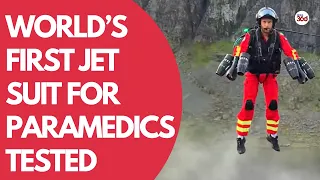UK : World’s first Jet Suit paramedic tested in the Lake District | 'could save lives'
