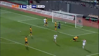 Заря – Брага – 1:1. Гол: Караваев (72')