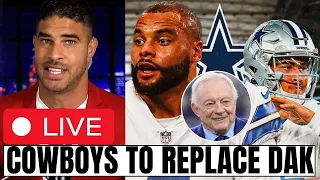 Cowboys to replace Dak Prescott with Trey Lance, NFL Draft Plans and Contracts | Brandon Mason Show