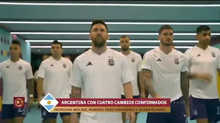 Messi lidera a Argentina al calentamiento contra Polonia por @CommonHub