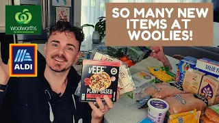 FAMILY of 4 VEGAN Woolies & ALDI Australia Haul | 2021 with PRICES!