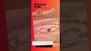 Photo Projection Bracelet, Hidden Picture Bracelet, Infinity Charm Bracelet with Picture Inside