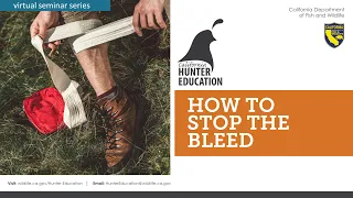 AHE 2023 - Webinar #33 -  How To  Stop the Bleed