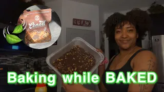 Baking While Baked🍃 *never again* | Imani Shanice