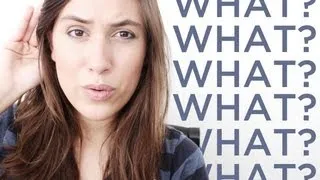 Cintia disse - Dicas de Inglês: Não fale "WHAT"