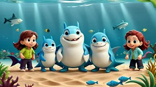 The Shark Family and the Treasure Hunt