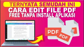 Cara Edit PDF Tanpa Install Aplikasi | Edit File PDF Dengan Canva