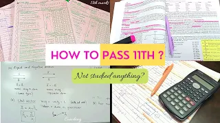 How to pass in 11th😳|*haven't studied anything