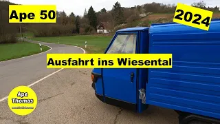 Ape 50 "Ausfahrt ins Wiesental"