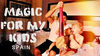 Family Magic Tricks in Spain -Julien Magic