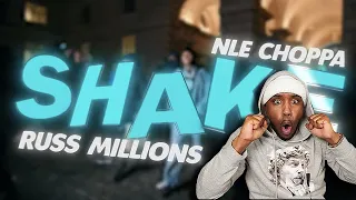 NLE CHOPPA x RUSS MILLIONS - SHAKE IT REACTION!! 🔥🔥 | HoodieQReacts