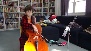 Cello and Drums - Improvise