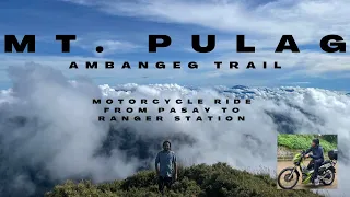 Mt. Pulag - Ambangeg trail | Riding our Motorcycles from Manila #mtpulag #seaofclouds #hiking