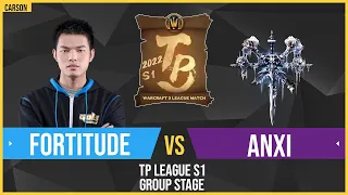 WC3 - TP League S1 - Group A - WB Semi: [HU] Fortitude vs. Anxi [UD]