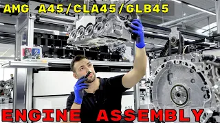 2020 Mercedes-AMG A45 / CLA45 / GLB45 – Engine Assembly video