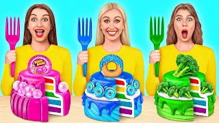 La Sfida Cibo Degli Stessi Colori | Battaglia Alimentare da TeenDO Challenge