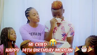 MY SON, MORGAN BAHATI GOT EMOTIONAL 🥹 AFTER HIS UNEXPECTED BIRTHDAY SURPRISE 🥳 || DIANA BAHATI