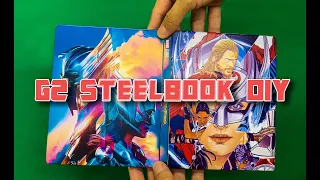 G2 Steelbook DIY Set White Shiny Edition for PlayStation XBOX or Film FantasyBox